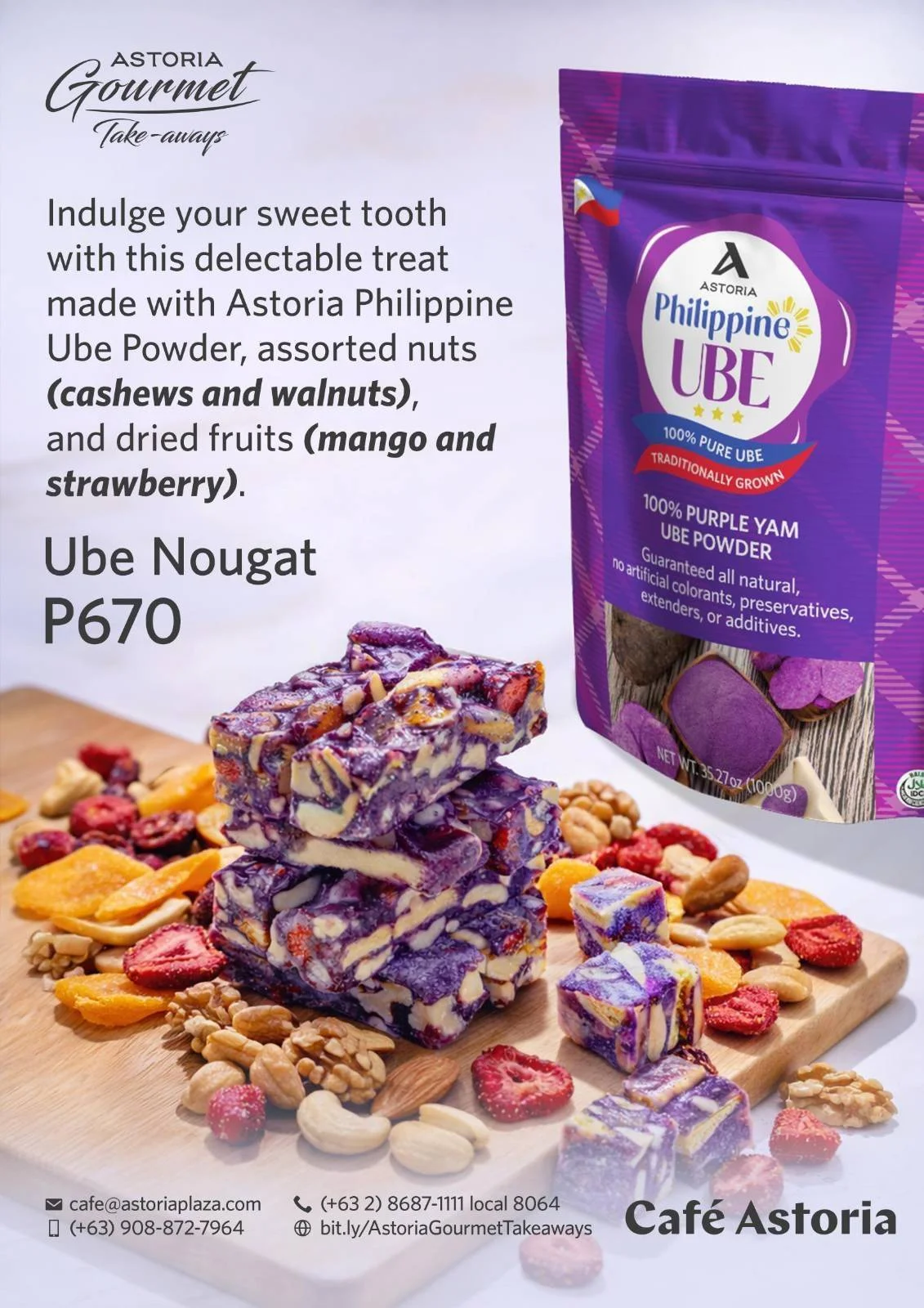 Ube Nougat